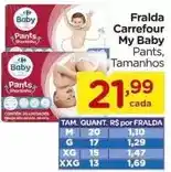 Carrefour Carrefour - fralda my baby oferta