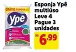 Mercado Extra Ypê - esponja multiúso leve 4 pague 3 unidades oferta