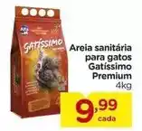 Carrefour Premium - areia sanitária para gatos gatissimo oferta