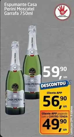 Tenda Atacado Espumante Casa Perini Moscatel Garrafa oferta