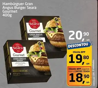 Tenda Atacado Hambúrguer Gran Angus Burger Seara Gourmet oferta