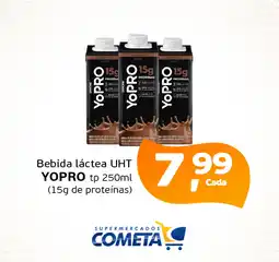 Cometa Supermercados Bebida láctea UHT YOPRO tp oferta