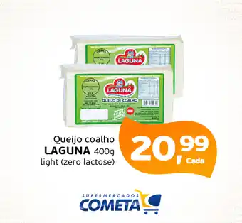 Cometa Supermercados Queijo coalho LAGUNA light oferta