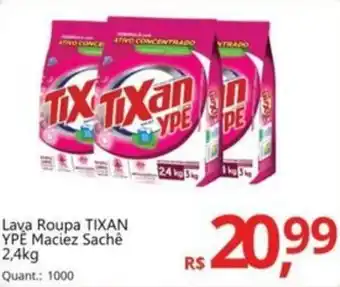 Supermercados Koch Lava Roupa TIXAN YPE Maciez Sachê oferta