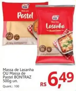 Supermercados Koch Massa de Lasanha OU Massa de Pastel BONTRAZ oferta