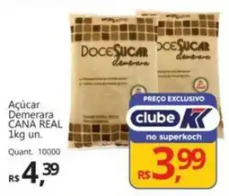 Supermercados Koch Açúcar Demerara CANA REAL oferta