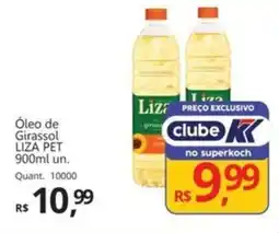 Supermercados Koch Óleo de Girassol LIZA PET oferta