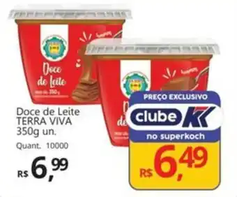 Supermercados Koch Doce de Leite TERRA VIVA oferta