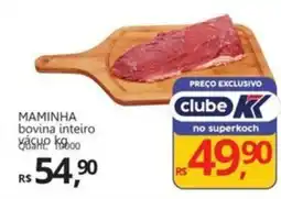 Supermercados Koch MAMINHA bovina inteiro vacuo oferta