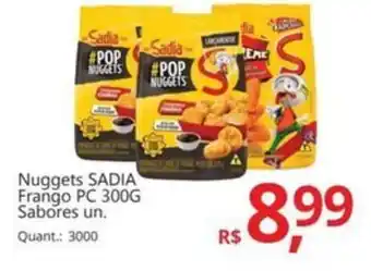 Supermercados Koch Nuggets SADIA Frango PC Sabores un. oferta