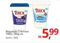 Supermercados Koch Requeijão Cremoso TIROL un. oferta