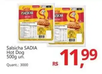 Supermercados Koch Salsicha SADIA Hot Dog oferta