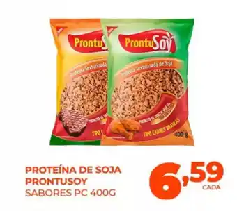 Fort Atacadista Proteína de soja prontusoy sabores pc oferta