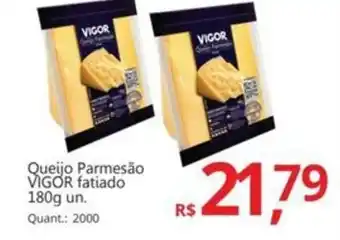 Supermercados Koch Queijo Parmesão VIGOR fatiado oferta