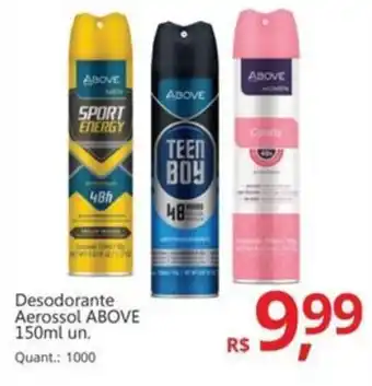 Supermercados Koch Desodorante Aerossol ABOVE oferta