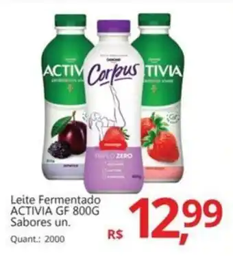 Supermercados Koch Leite Fermentado ACTIVIA GF Sabores un. oferta