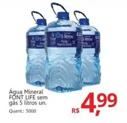 Supermercados Koch Água Mineral FONT LIFE sem gás oferta