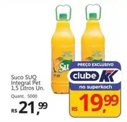 Supermercados Koch Suco SUQ Integral Pet oferta