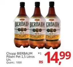 Supermercados Koch Chopp BIERBAUM Pilsen Pet oferta