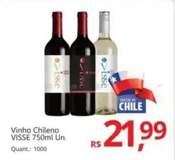 Supermercados Koch Vinho Chileno VISSE oferta