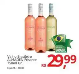 Supermercados Koch Vinho Brasileiro ALMADEN Frisante oferta