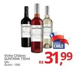 Supermercados Koch Vinho Chileno SUNTANA oferta