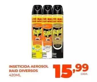 Fort Atacadista Inseticida aerosol raid diversos oferta