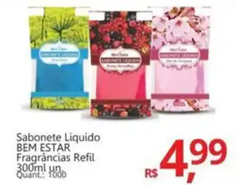 Supermercados Koch Sabonete Liquido BEM ESTAR Fragrâncias Refil oferta