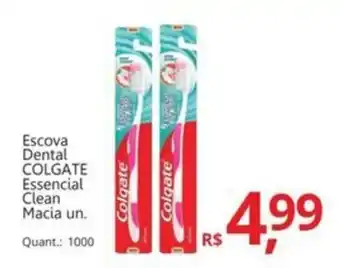 Supermercados Koch Escova Dental COLGATE Essencial Clean Macia un. oferta