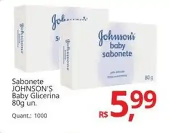 Supermercados Koch Sabonete JOHNSON'S Baby Glicerina oferta