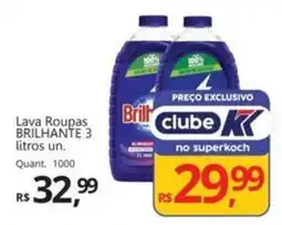 Supermercados Koch Lava Roupas BRILHANTE oferta