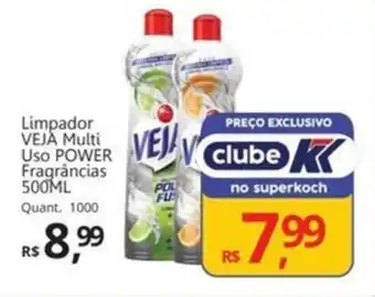 Supermercados Koch Limpador VEJA Multi Uso POWER Fragrâncias oferta