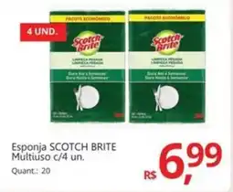 Supermercados Koch Esponja SCOTCH BRITE Multiuso c/4 un. oferta