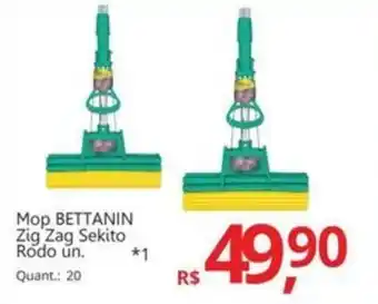 Supermercados Koch Mop BETTANIN Zig Zag Sekito Rodo un. oferta