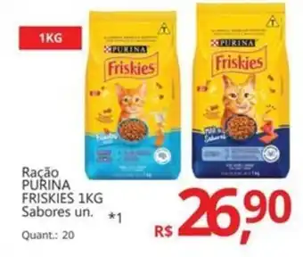 Supermercados Koch Ração PURINA FRISKIES Sabores un. oferta