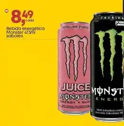 Frangolândia Bebida energética Monster sabores oferta