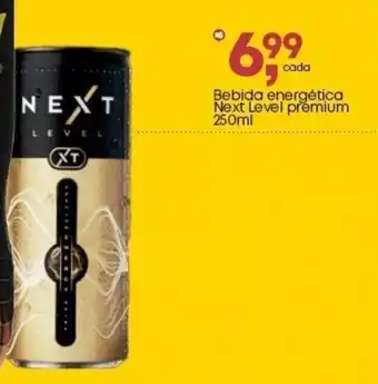 Frangolândia Bebida energética Next Level premium oferta