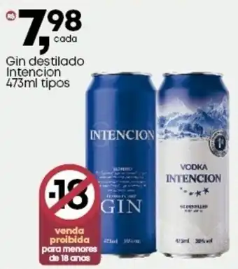 Frangolândia Gin destilado Intencion tipos oferta