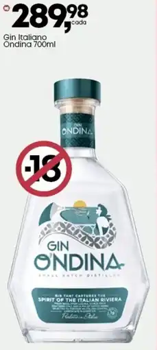 Frangolândia Gin Italiano Ondina oferta