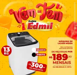 Edmil Máquina de lavar midea oferta