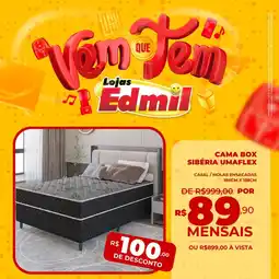 Edmil Cama box sibéria umaflex oferta