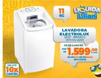 Liliani Lavadora Electrolux oferta