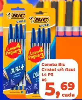 Supermercados Planalto Ceneta Bic Cristal oferta