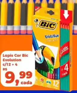 Supermercados Planalto Lapis Cor Bic Evolution oferta