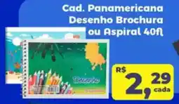 Supermercados Planalto Cad. Panamericana Desenho Brochura ou Aspiral oferta