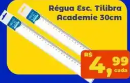 Supermercados Planalto Régua Esc. Tilibra Academie oferta