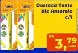 Supermercados Planalto Destaca Texto Bic Amarelo oferta