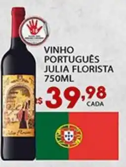 Supermercado Porecatu Vinho portugues julia florista oferta