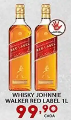 Supermercado Porecatu Whisky johnnie walker red label oferta