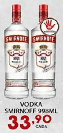 Supermercado Porecatu Vodka smirnoff oferta